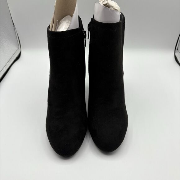 Bandolino Ankle Boots Bootie Women's Winter White Leather Heeled Size 6 New - Picture 2 of 9